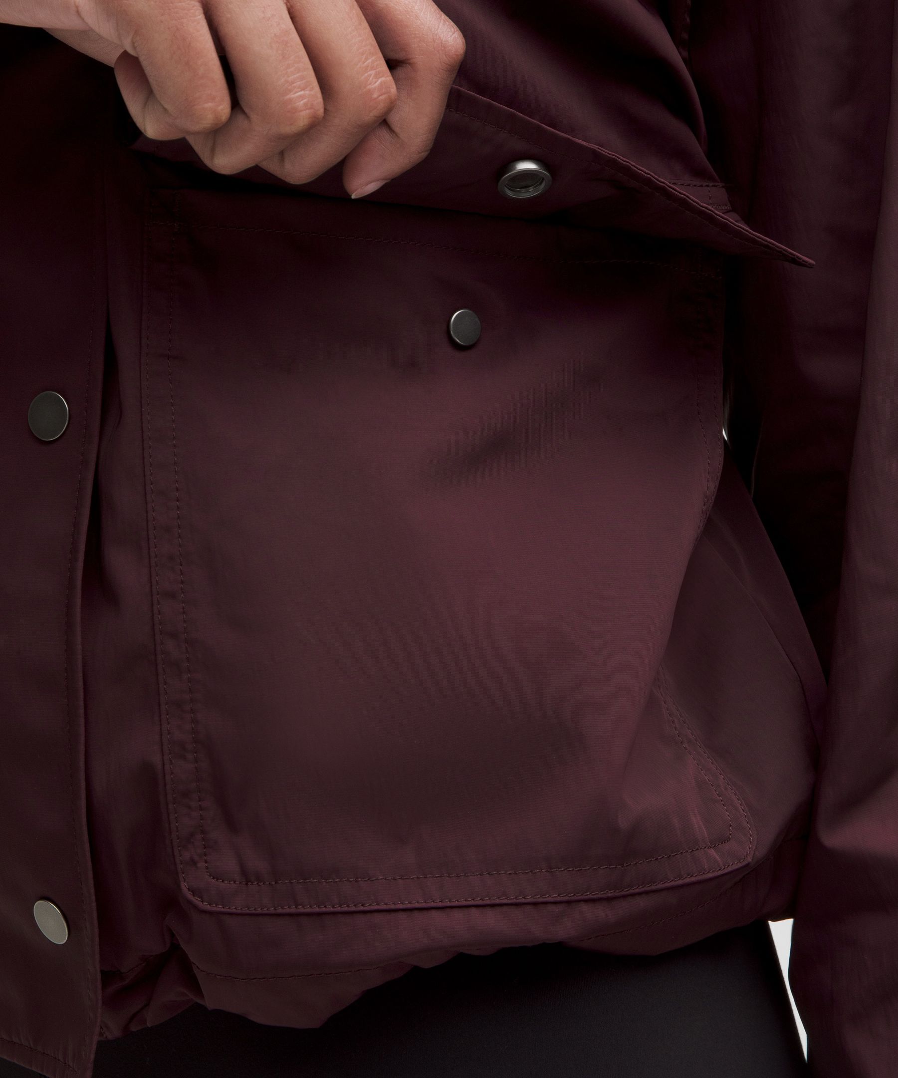 Cropped Utility Windbreaker