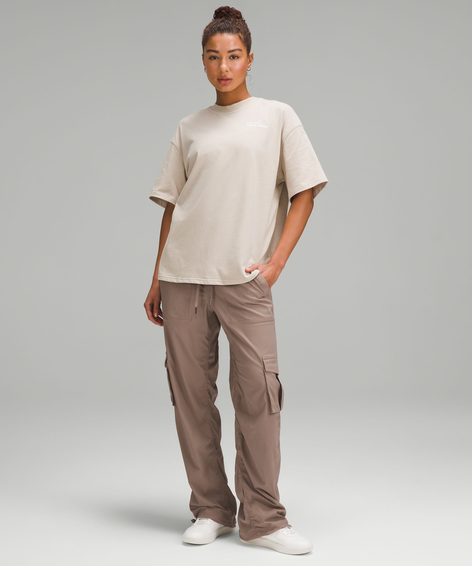 Dance Studio Relaxed-Fit Mid-Rise Cargo Pant