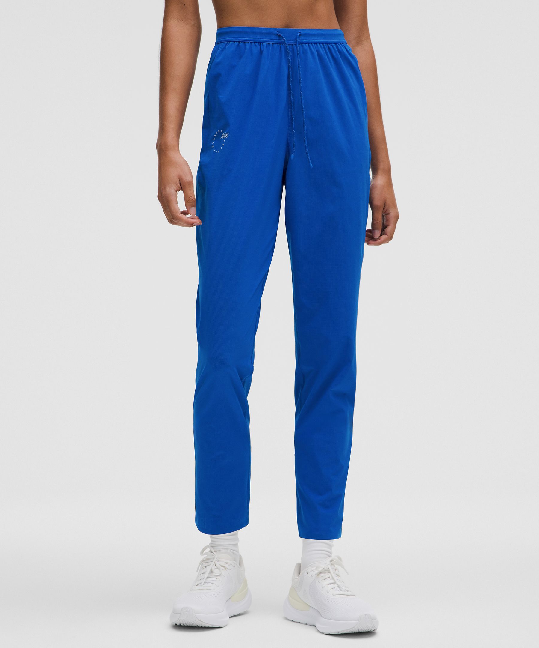 Mile Maker Run Crew Graphic High-Rise Track Pant