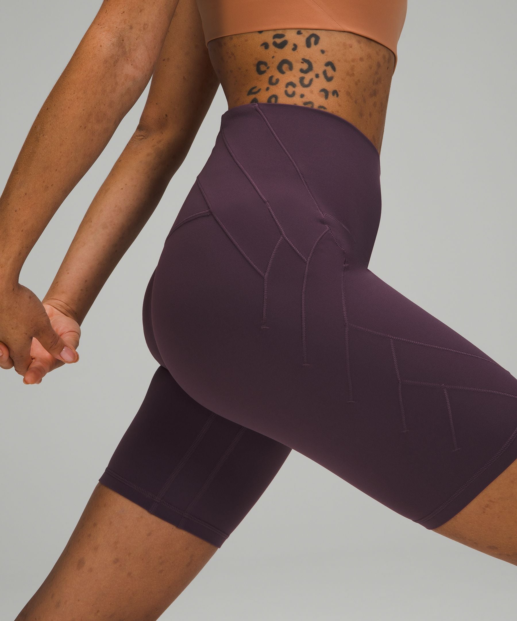 Nulu Fold High-Rise Yoga Short 8"