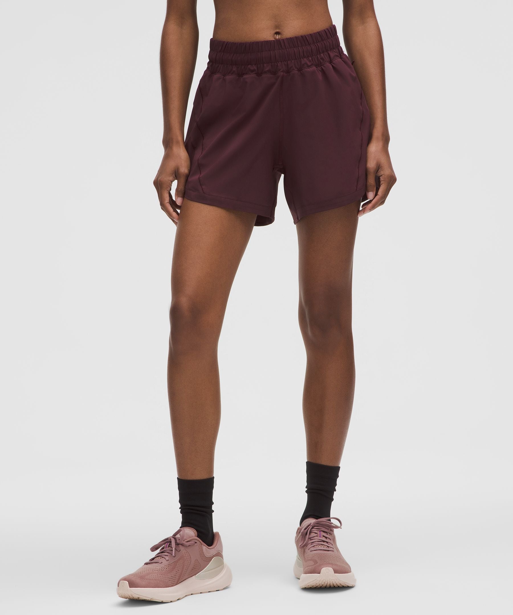 Track That High-Rise Lined Short 5"