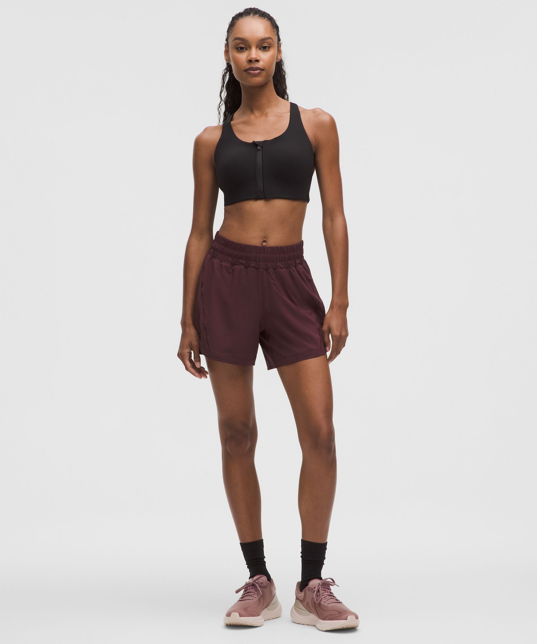 Track That High-Rise Lined Short 5"