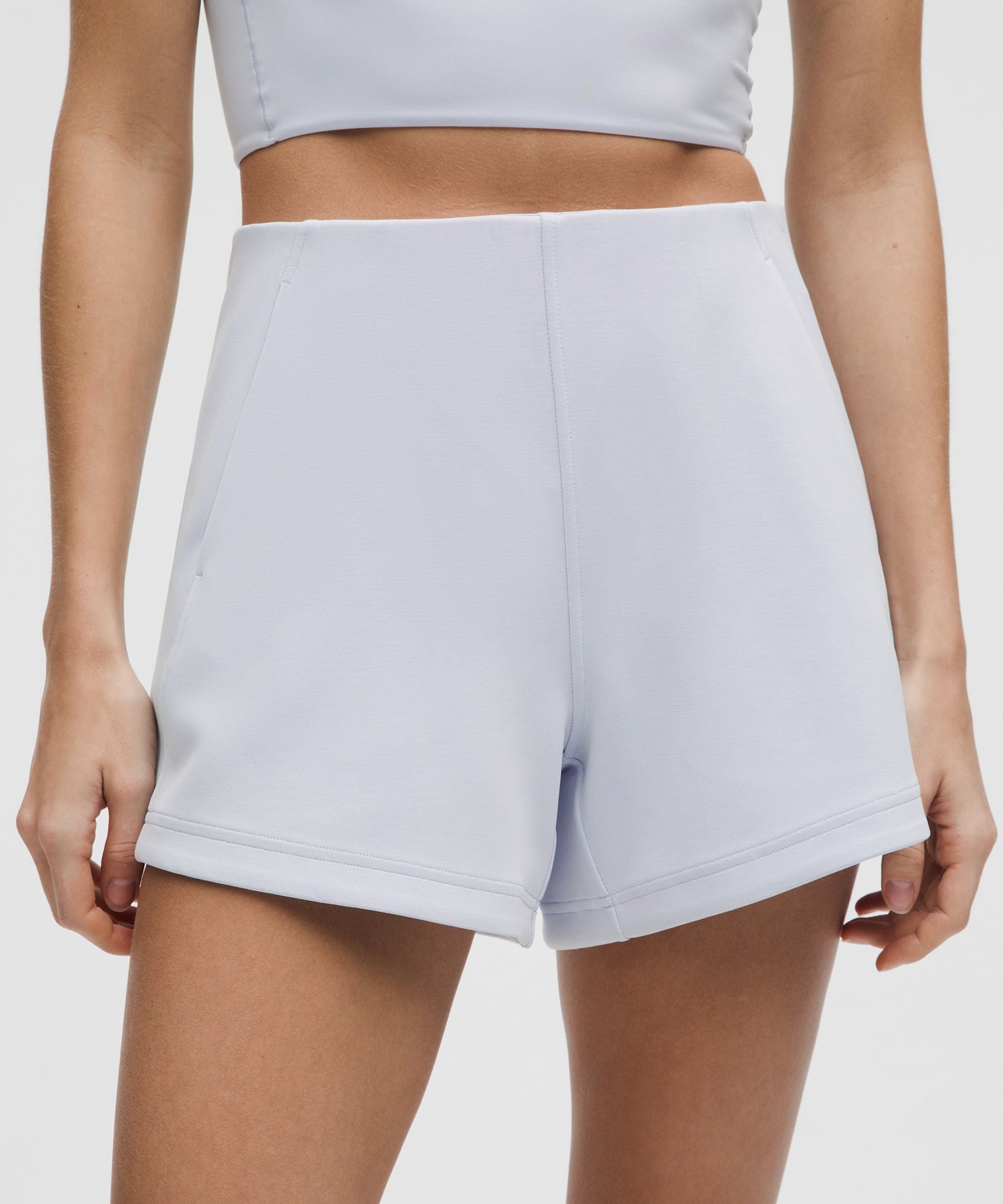 Softstreme Kick-Flare Mid-Rise Short 4"