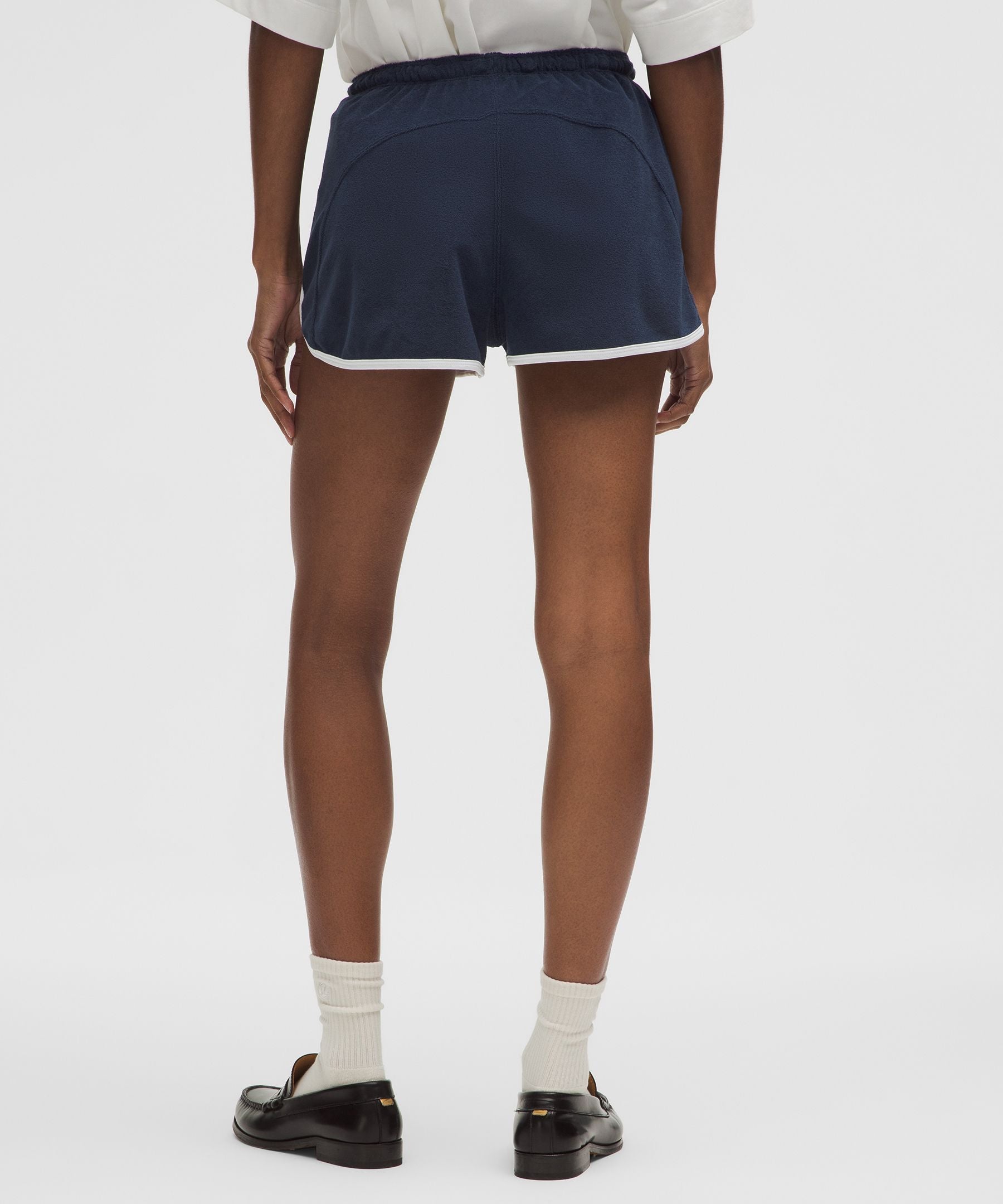 Cotton Terry Slim-Fit High-Rise Short 2"