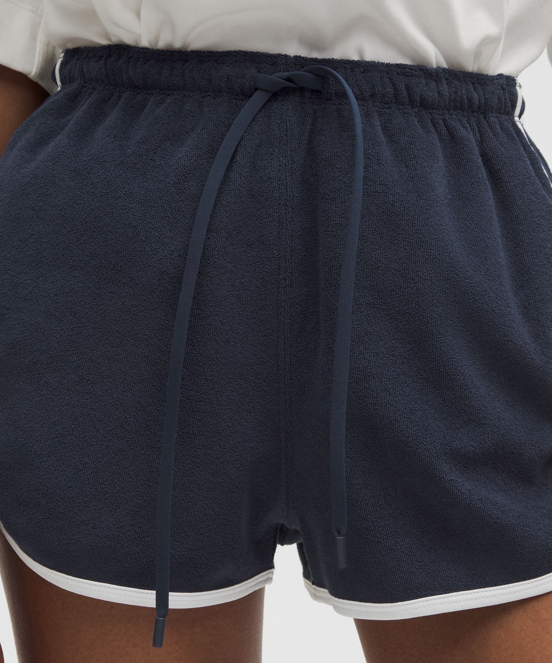 Cotton Terry Slim-Fit High-Rise Short 2"