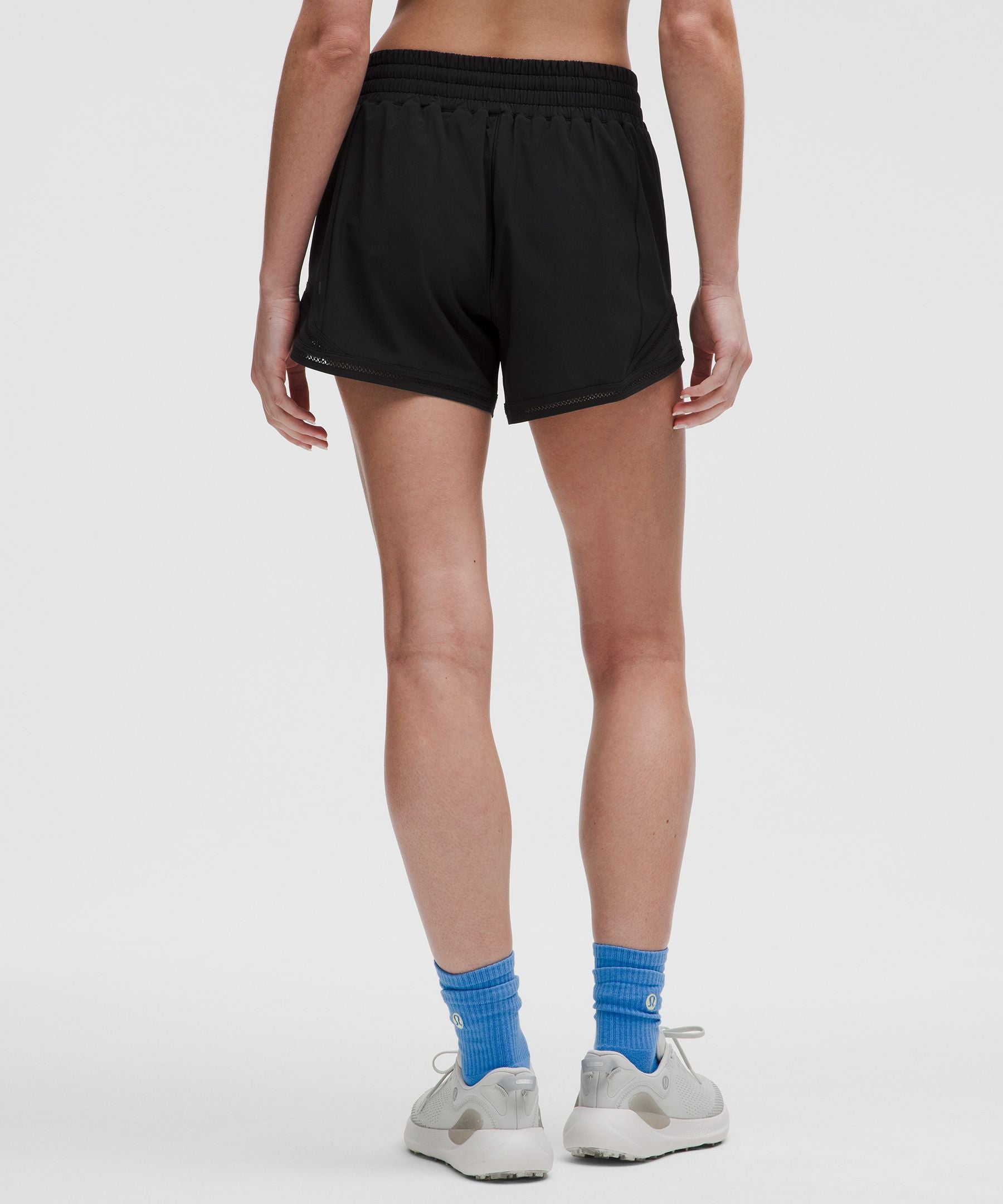 Hotty Hot High-Rise Lined Short 4" *Lace Trim