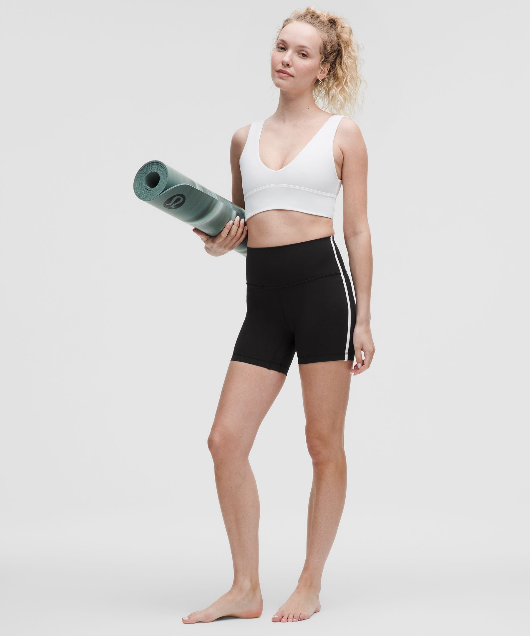 lululemon Align™ High-Rise Side-Stripe Short 6"