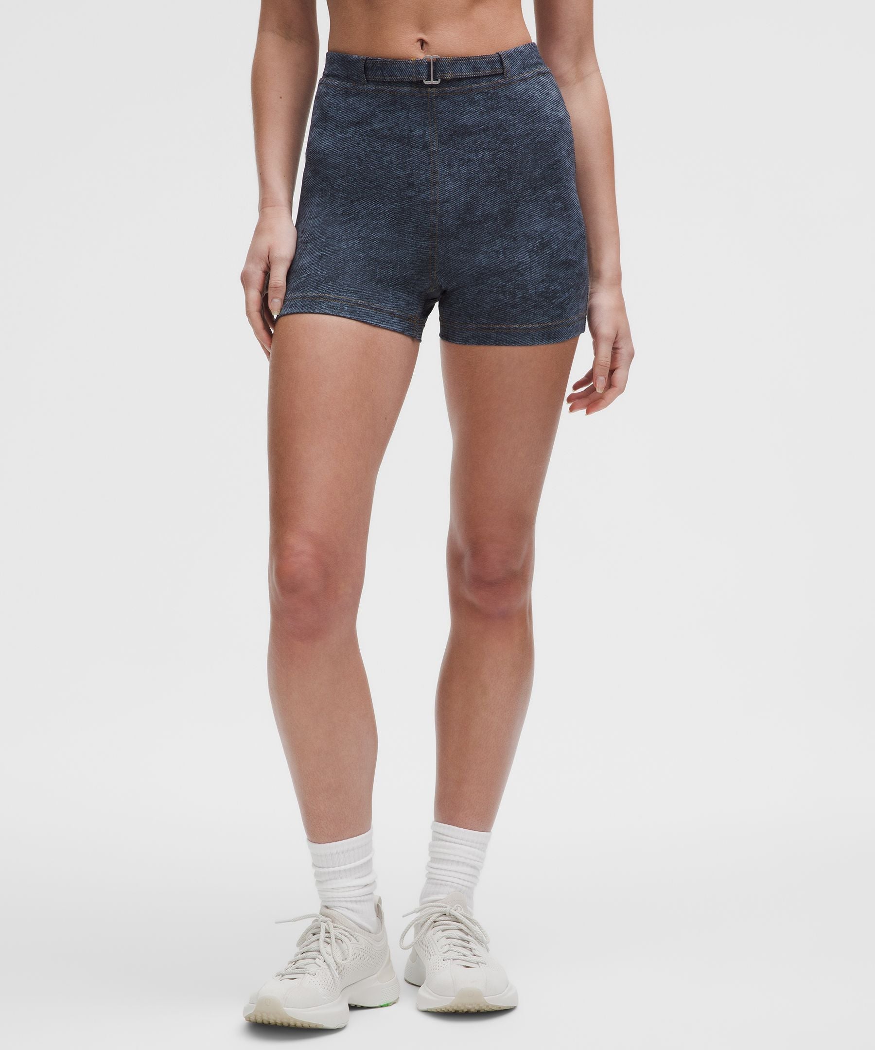 Everlux Denim-Print Short 3" *Denim Dreams Set