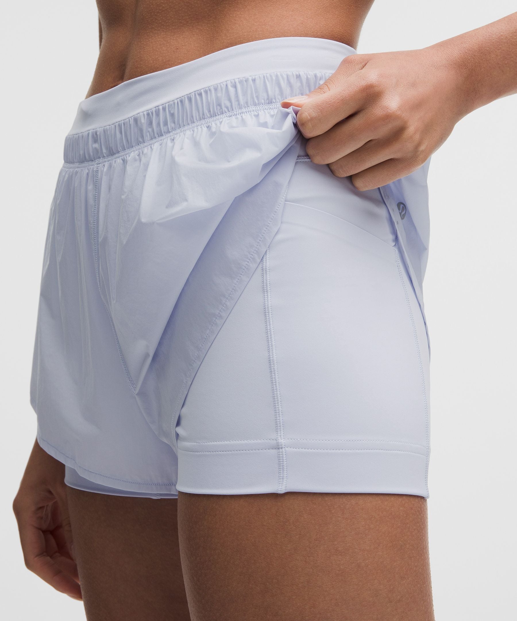 Translucent 2-in-1 High-Rise Short 3"