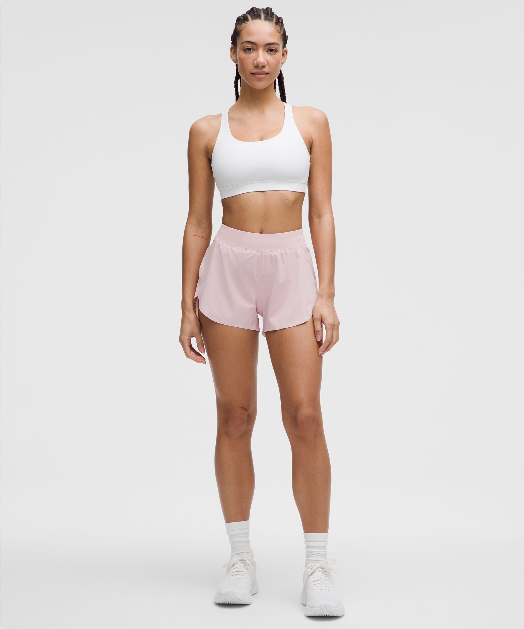Fast and Free High-Rise Classic-Fit Split Short 3"