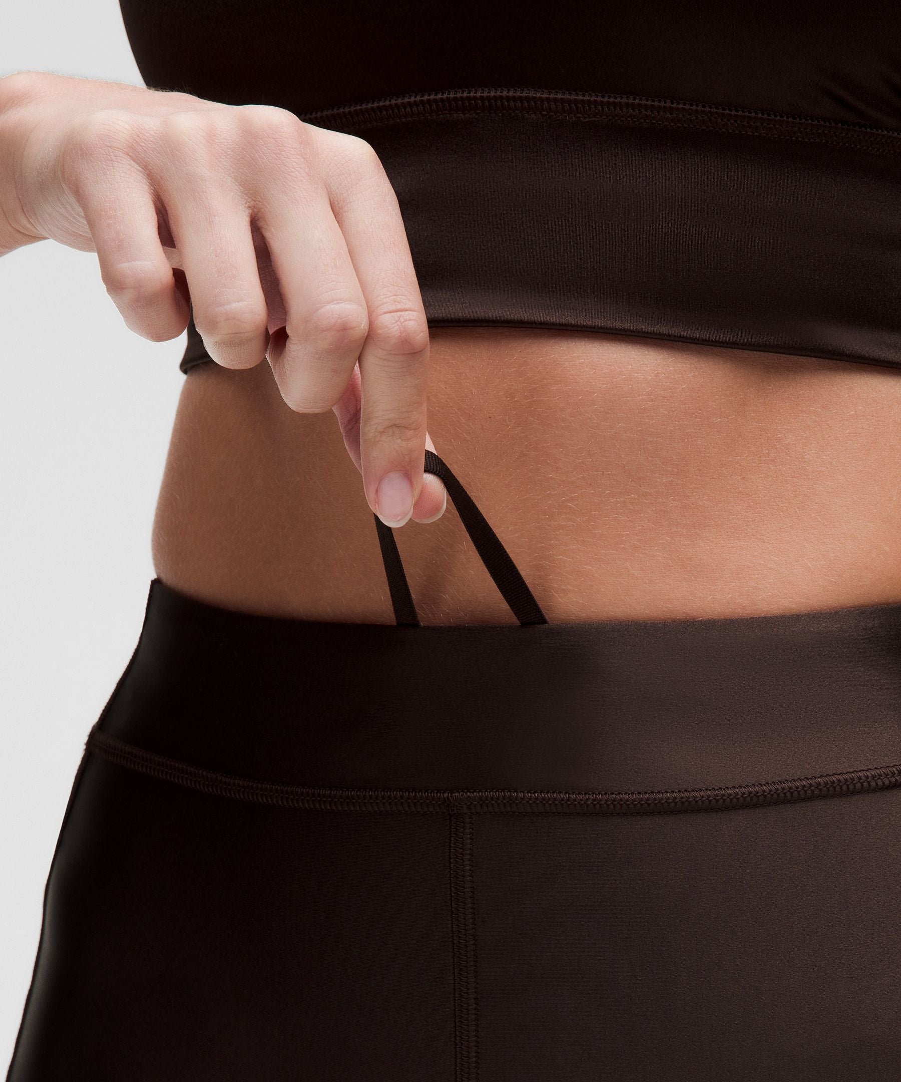 Satin Shine High-Rise Short 6"