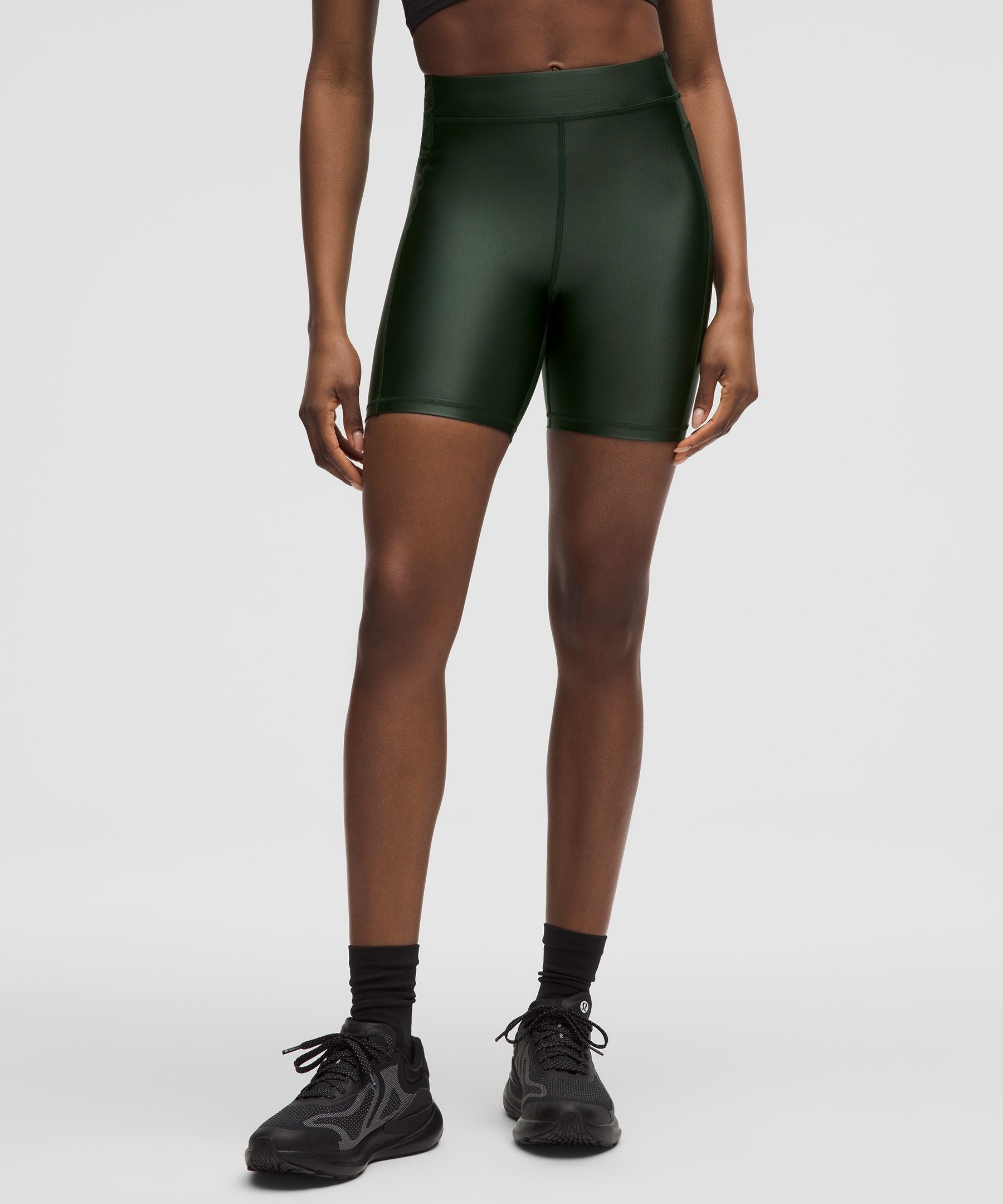 Satin Shine High-Rise Short 6"