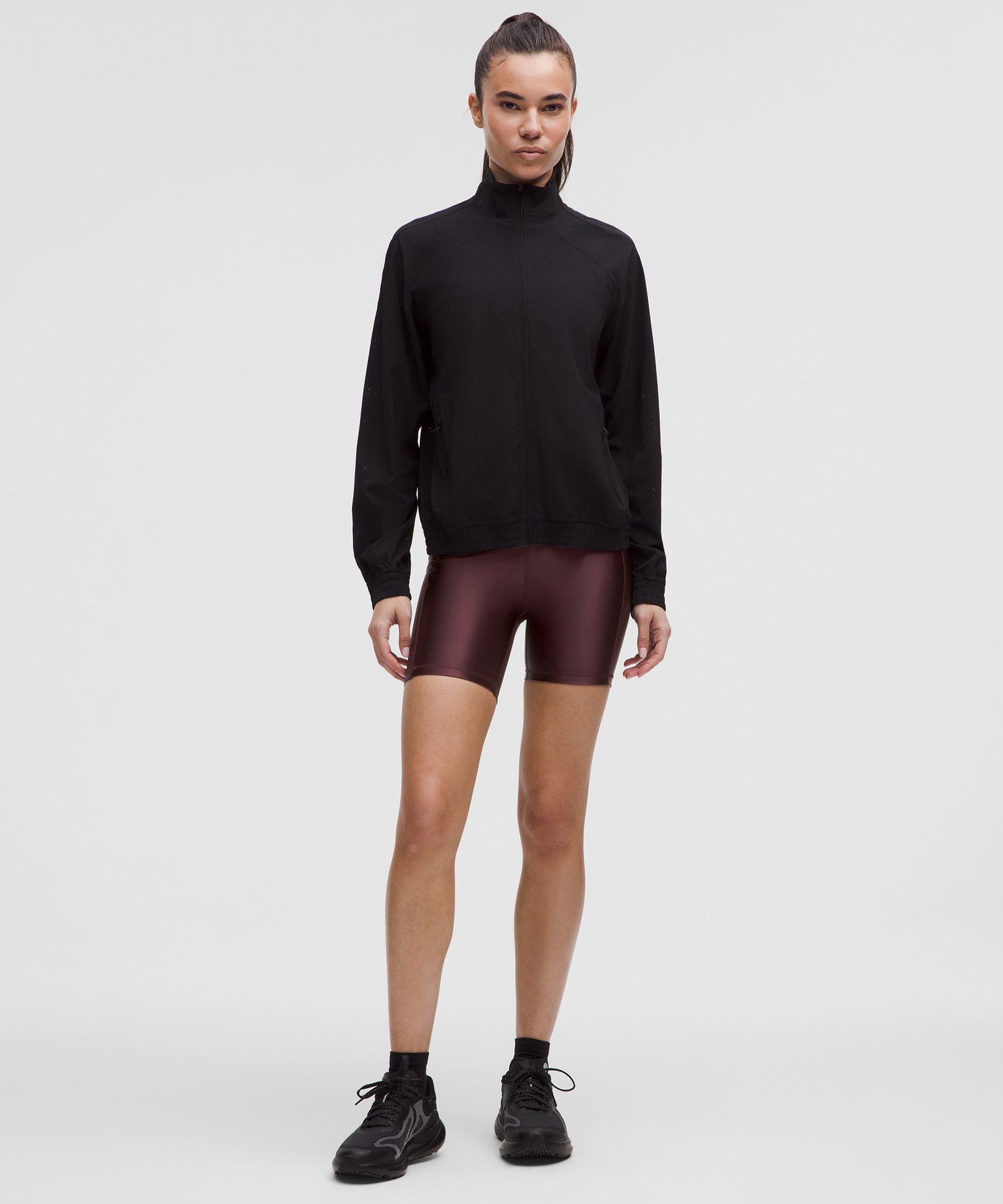 Satin Shine High-Rise Short 6"