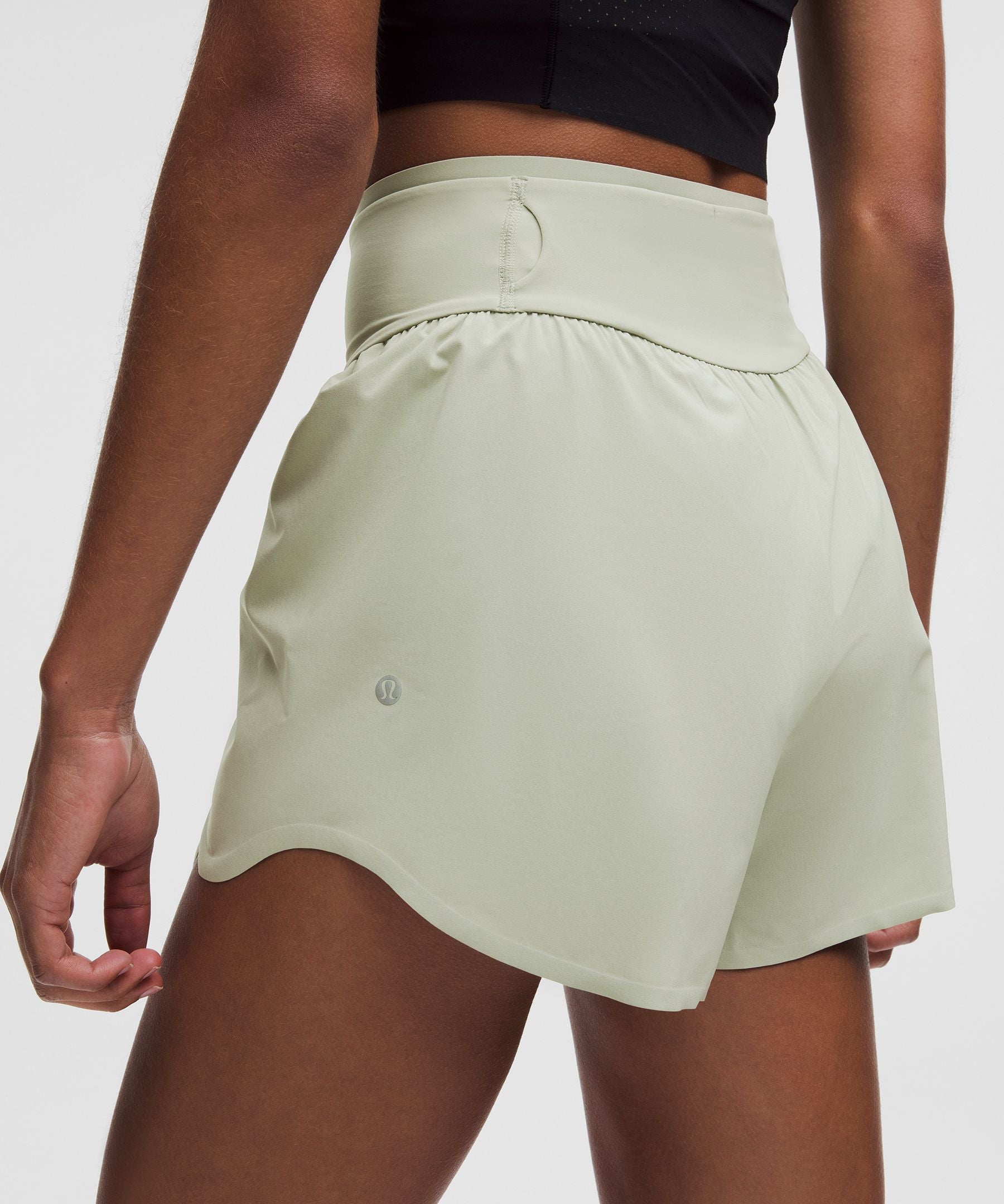 lululemon Go Further Super-High-Rise Split Short 3"