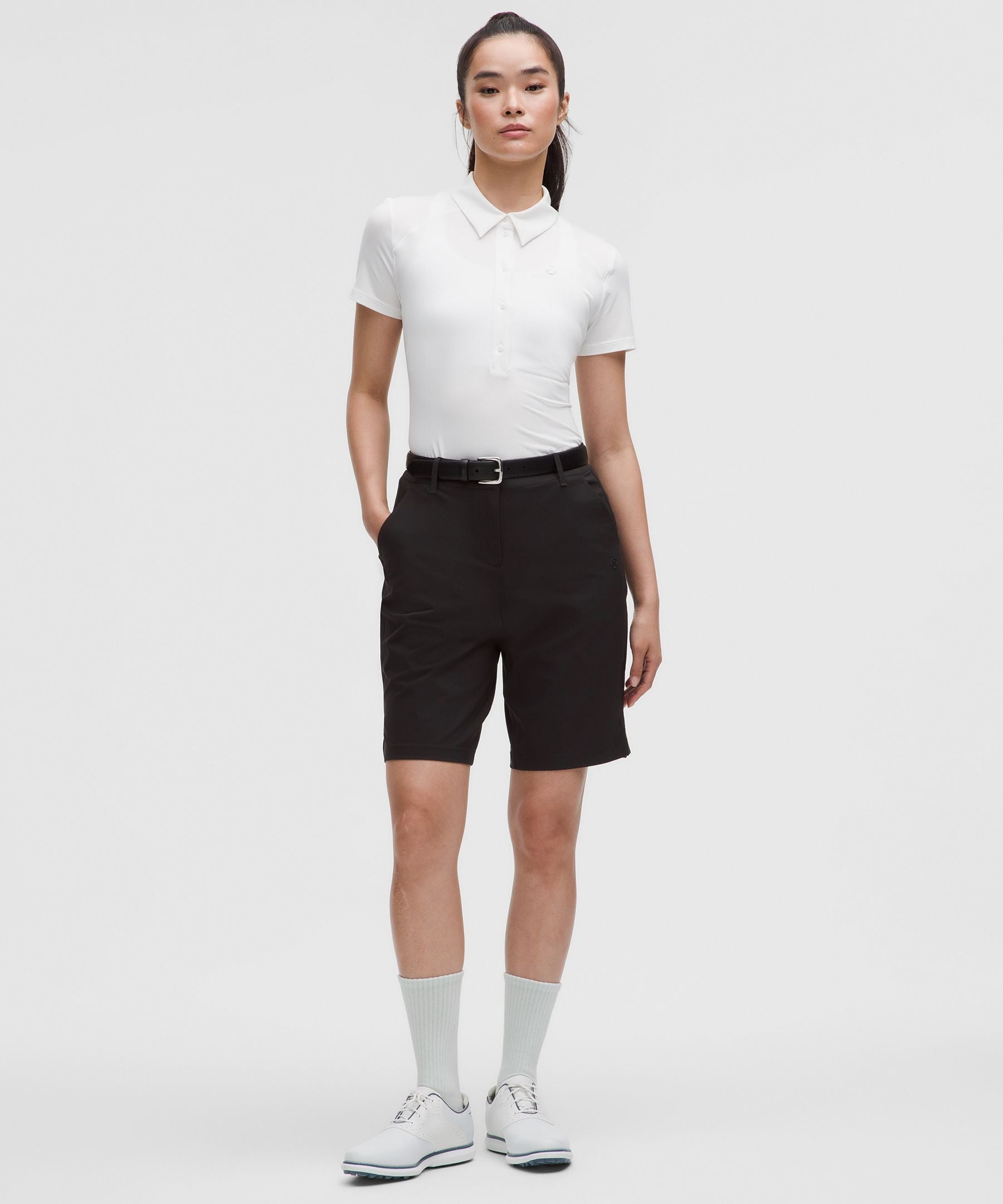 Stretch Twill Bermuda Golf Short 10"