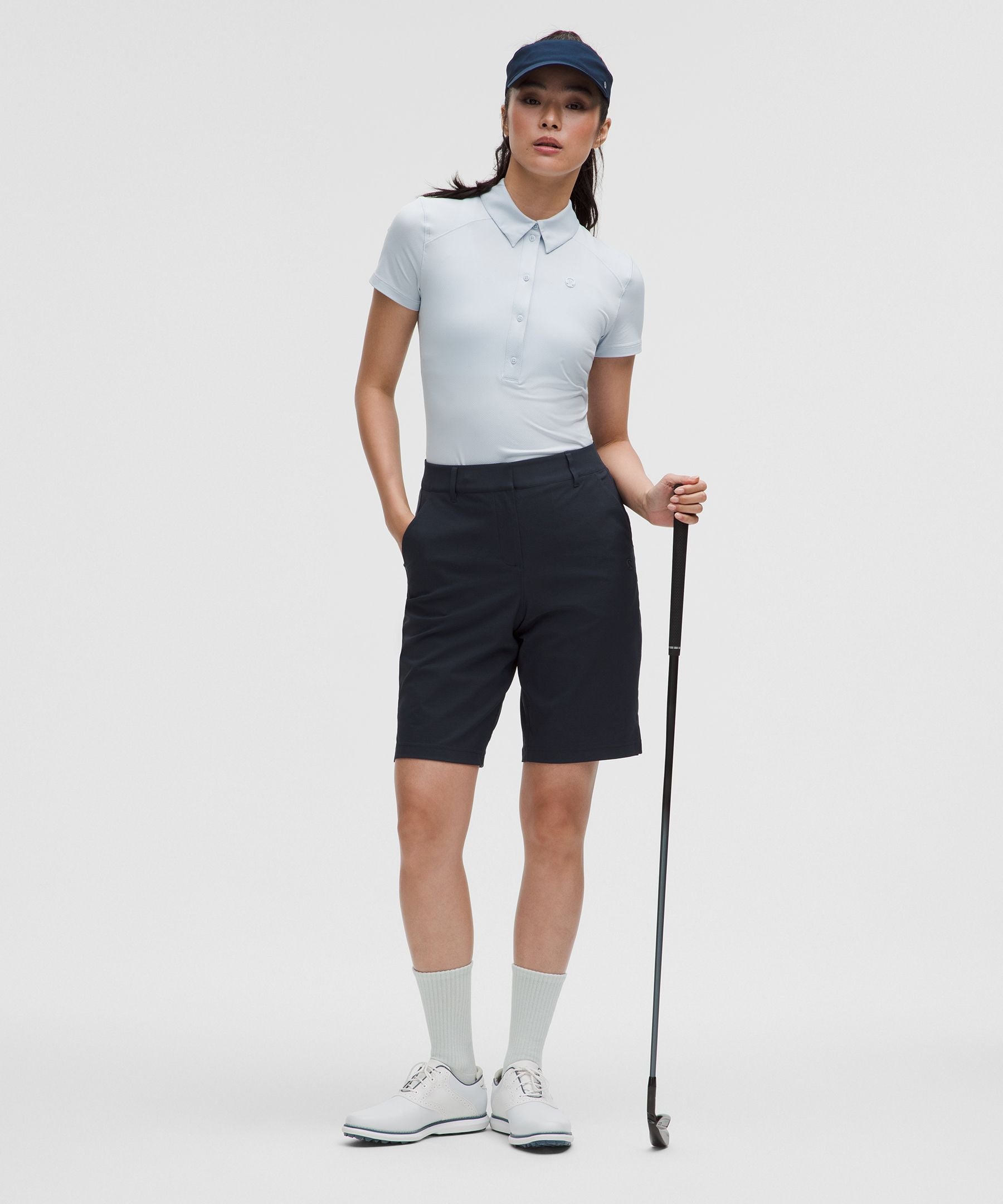 Stretch Twill Bermuda Golf Short 10"