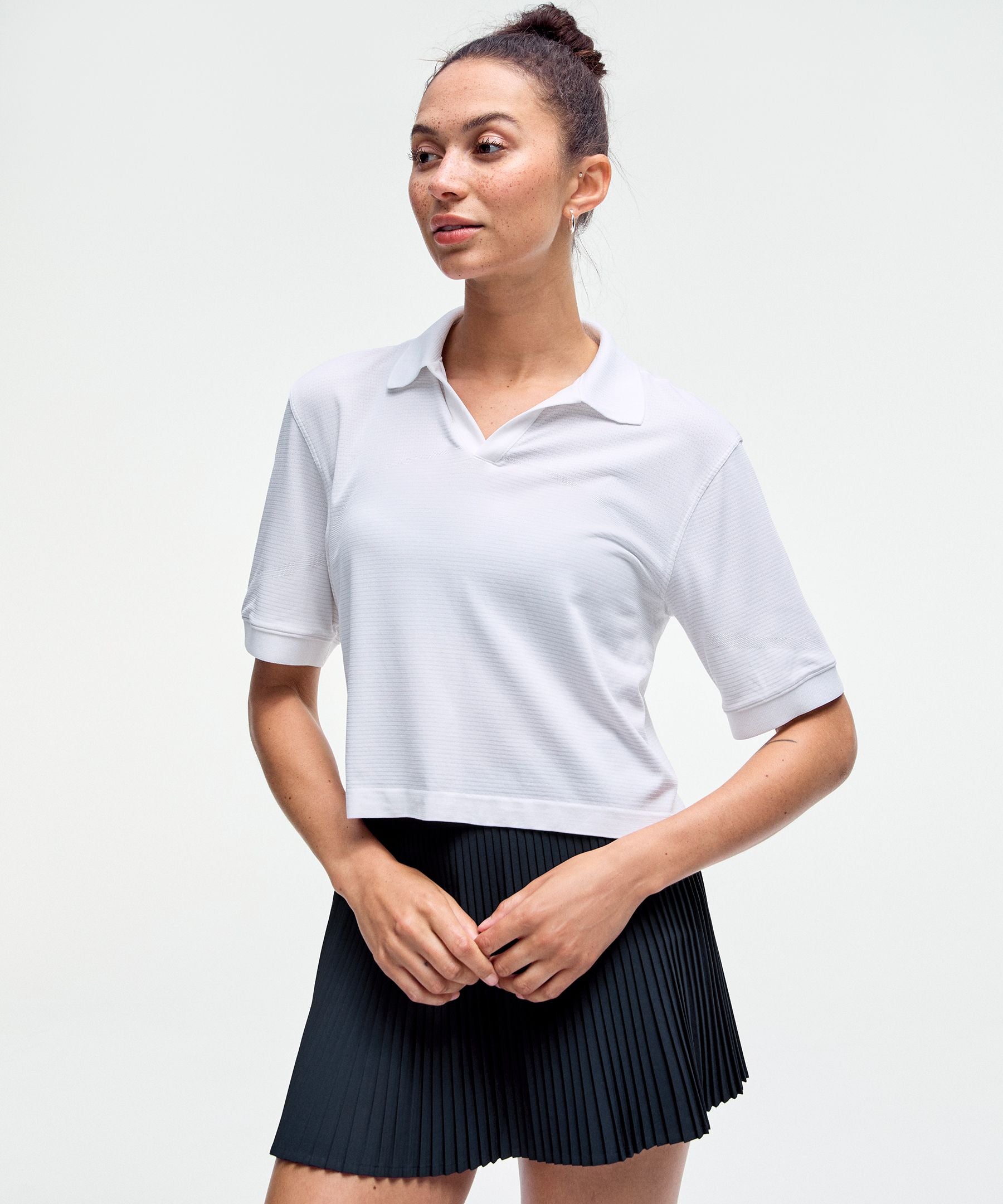 Varsity High-Rise Pleated Tennis Skirt
