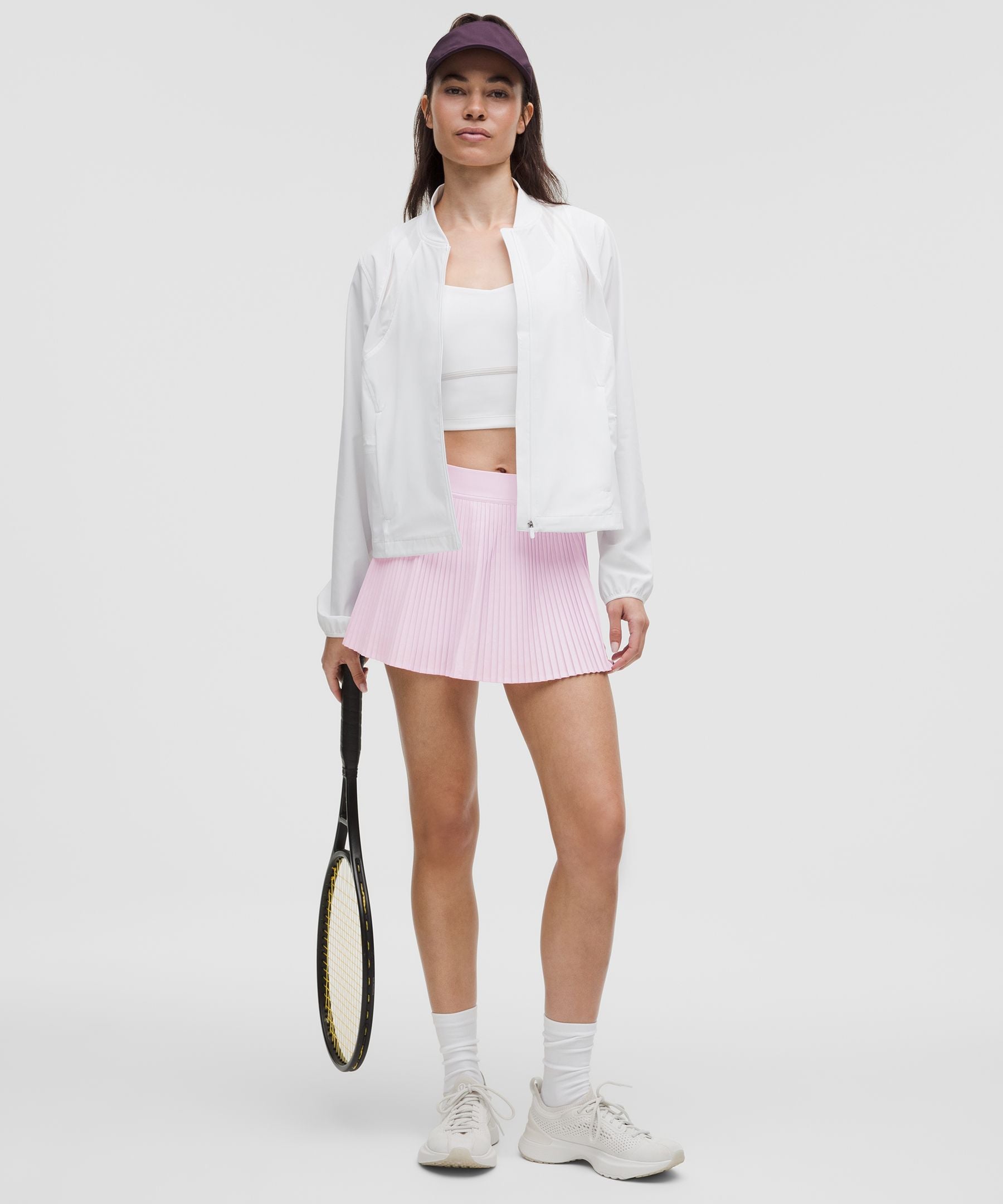 Varsity High-Rise Pleated Tennis Skirt