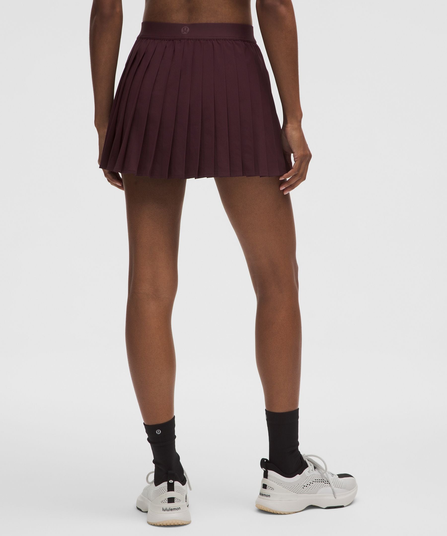 High-Rise Pleated Tennis Skirt