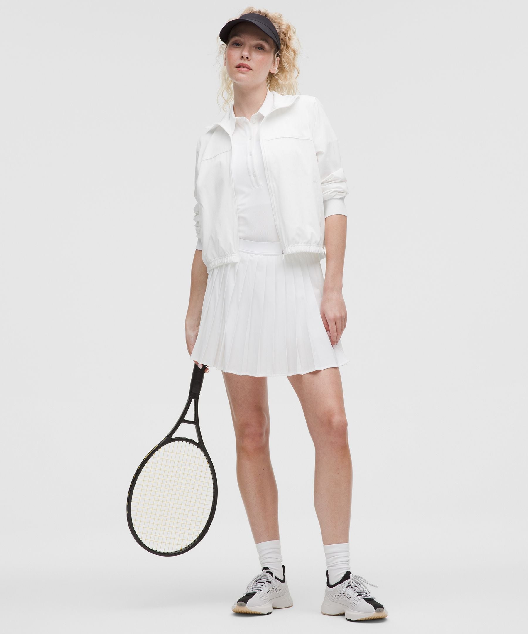 High-Rise Pleated Tennis Skirt *Long