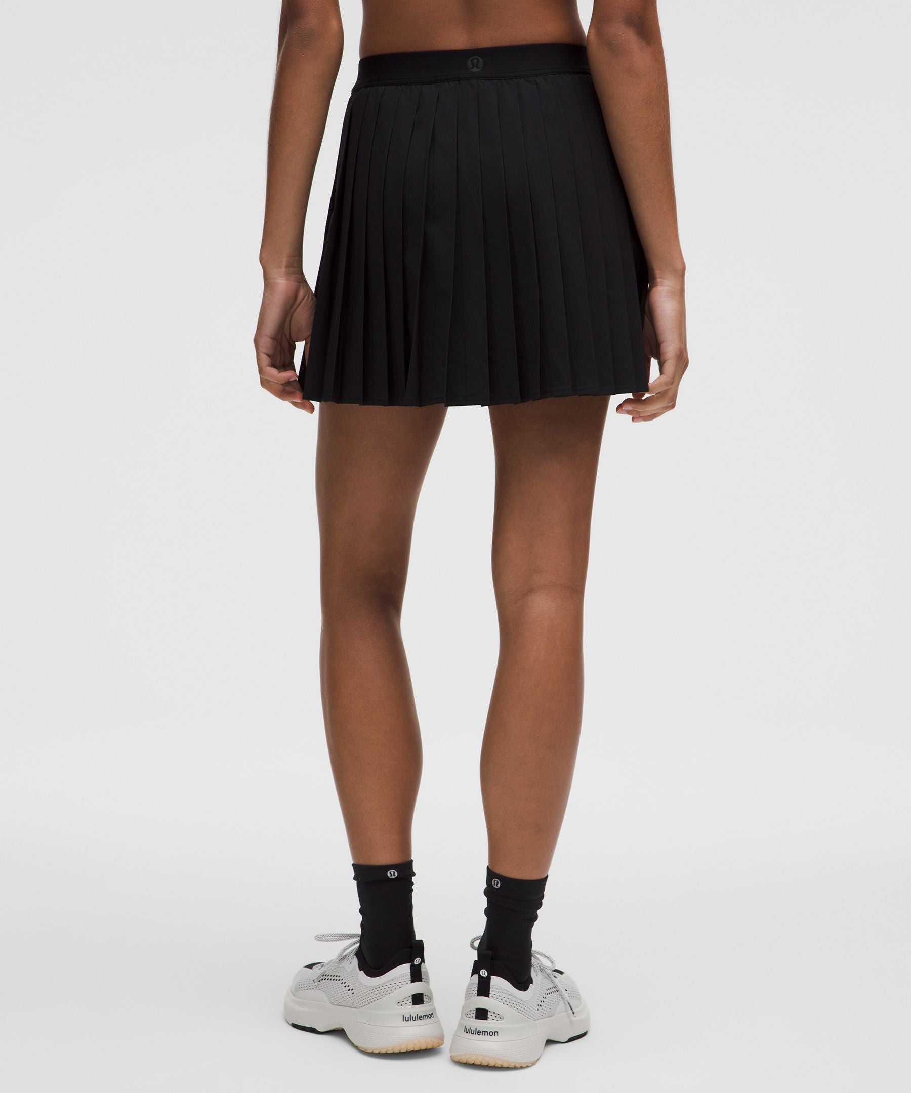 High-Rise Pleated Tennis Skirt *Long