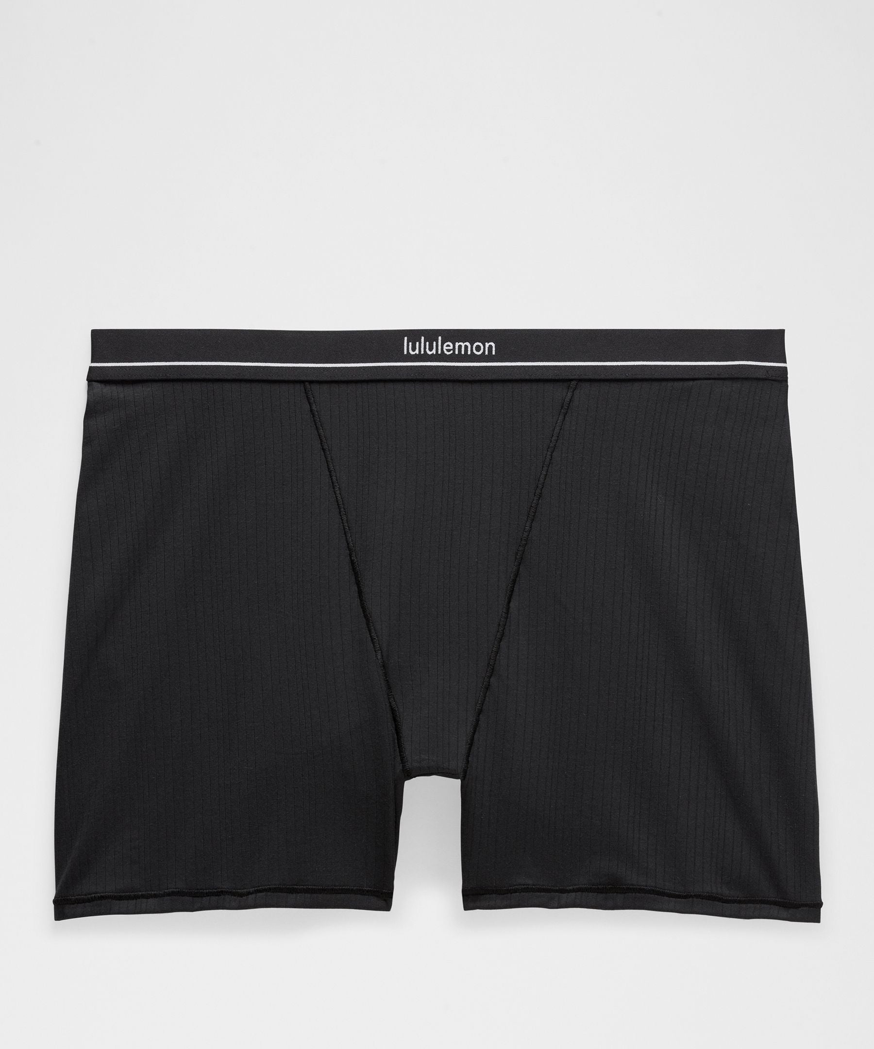 Stretch Cotton Ribbed Logo Super-High-Rise Shortie Underwear