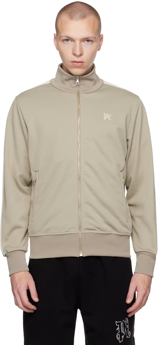 Gray Monogram Track Jacket