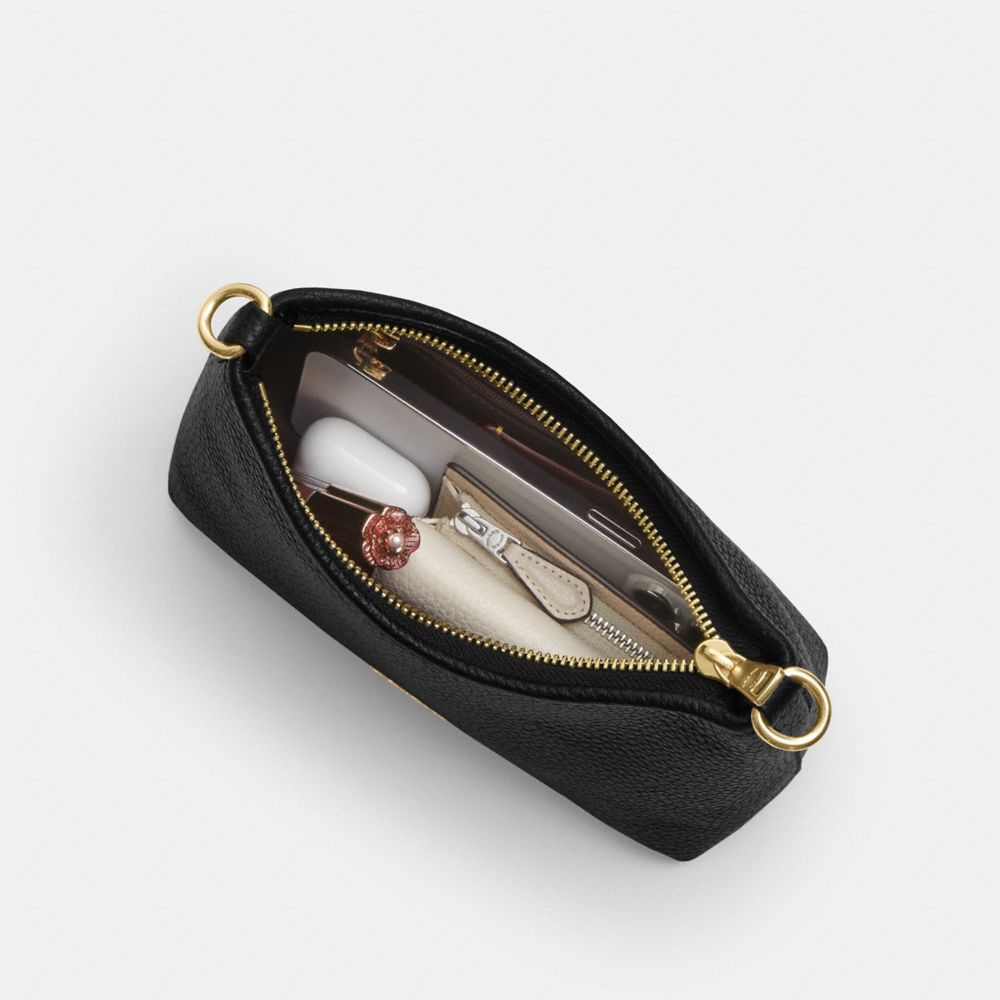 Laurel Small Shoulder Bag With Mirror Charm And Pouch