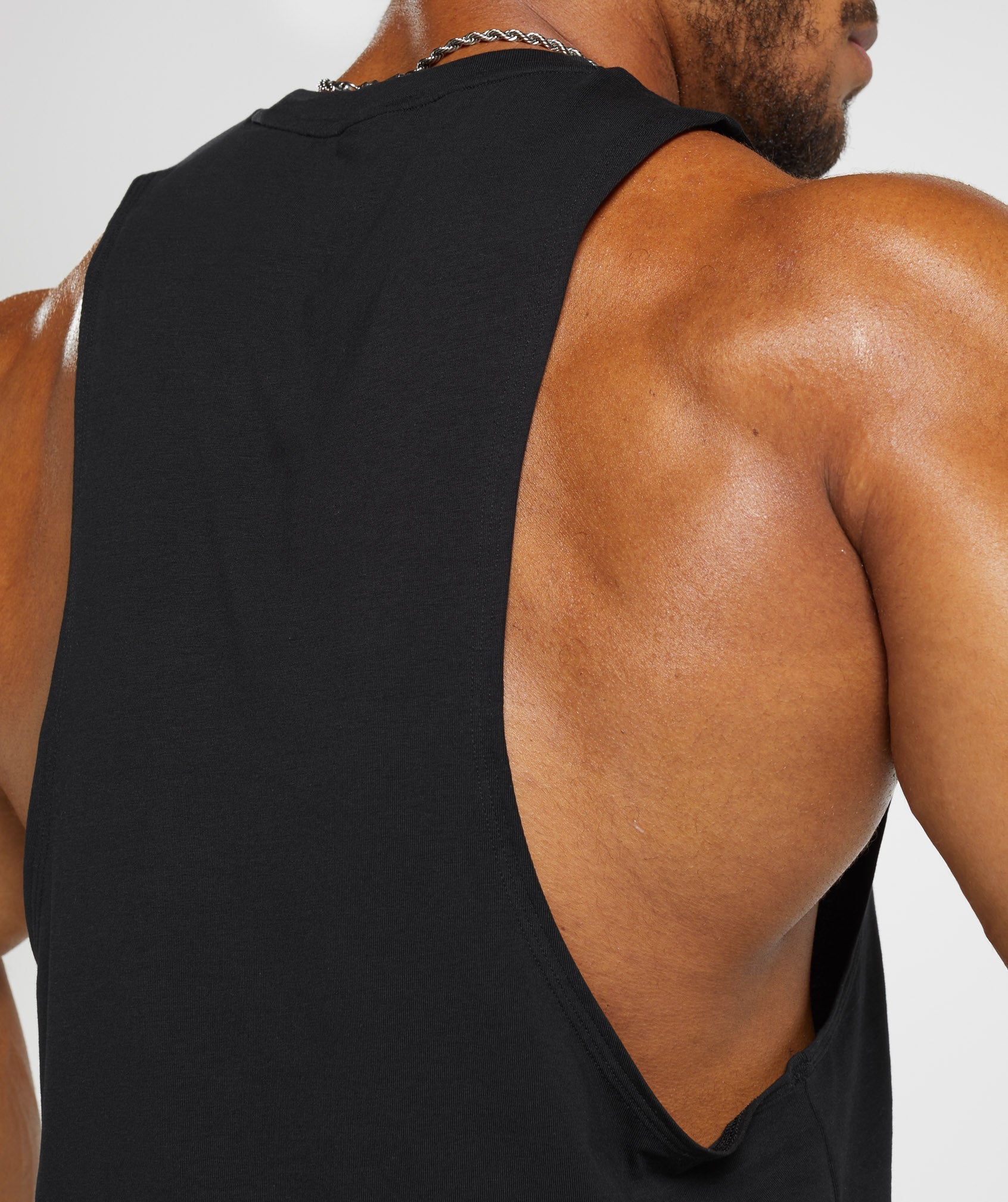 Gymshark Legacy Drop Arm Tank - Black