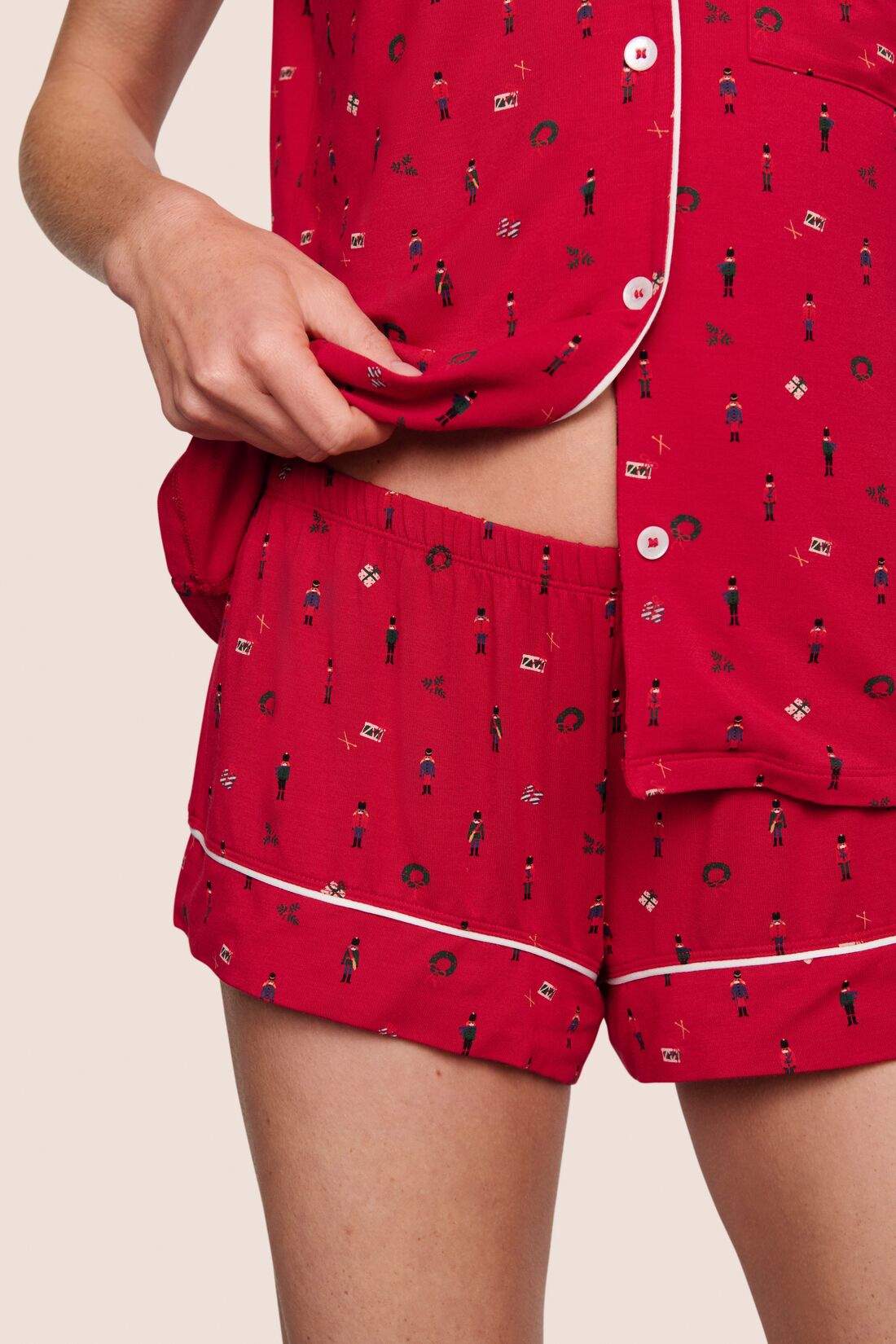 Gisele Printed TENCEL™ Modal Shortie Short PJ Set