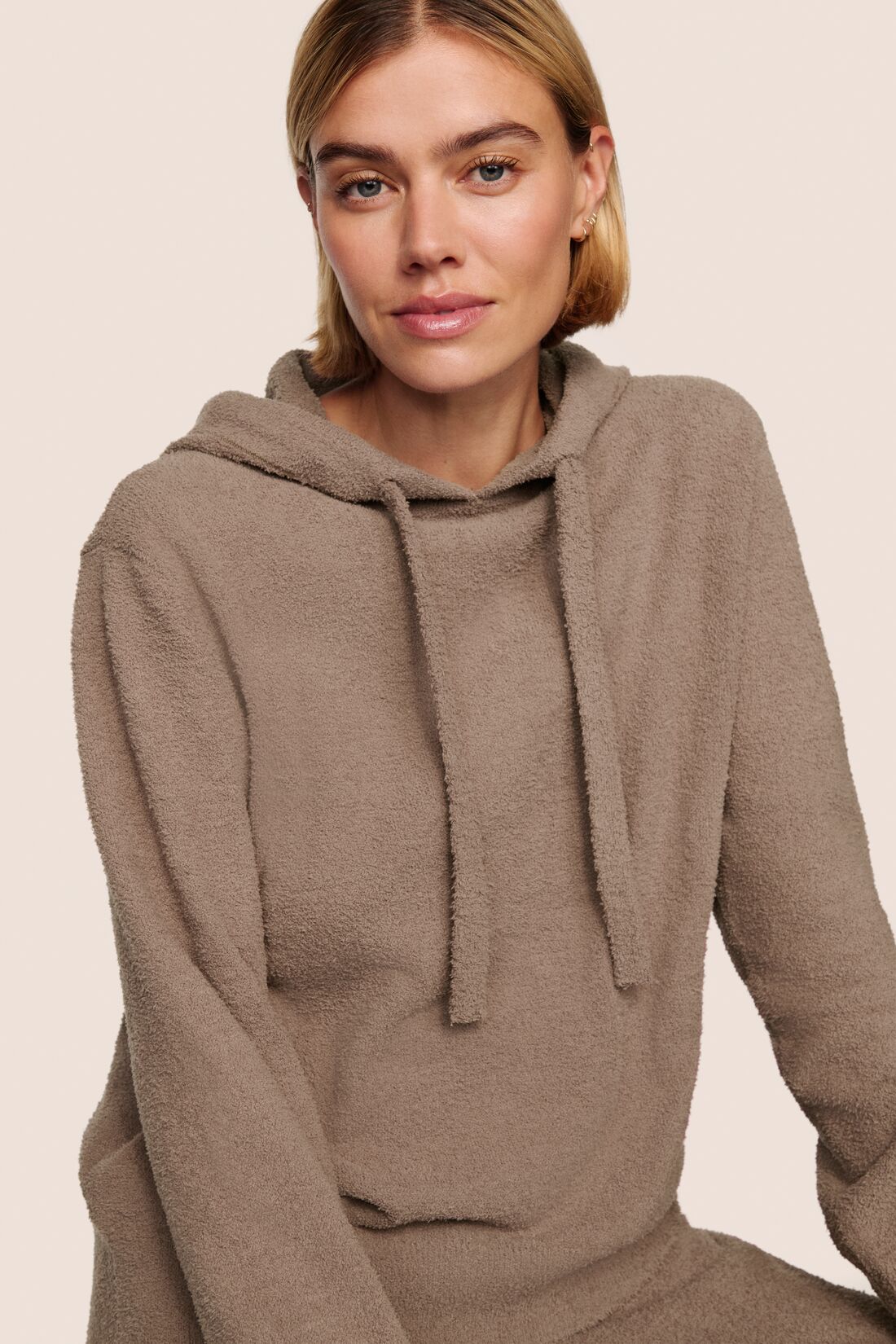 Recycled Boucle Hoodie