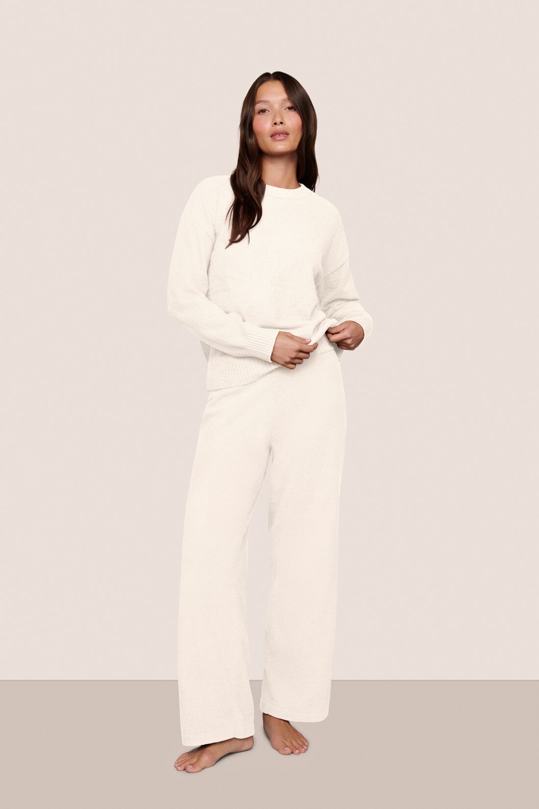 Recycled Boucle Pant