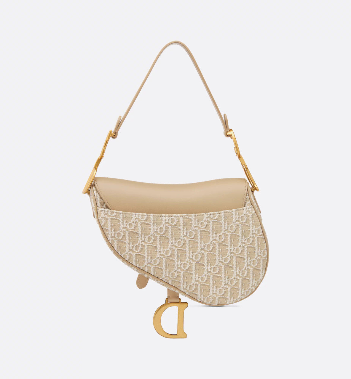 DIOR Saddle Shoulder Bag Dior Oblique Jacquard Canvas