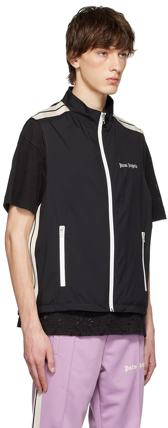 Black Nylon Vest