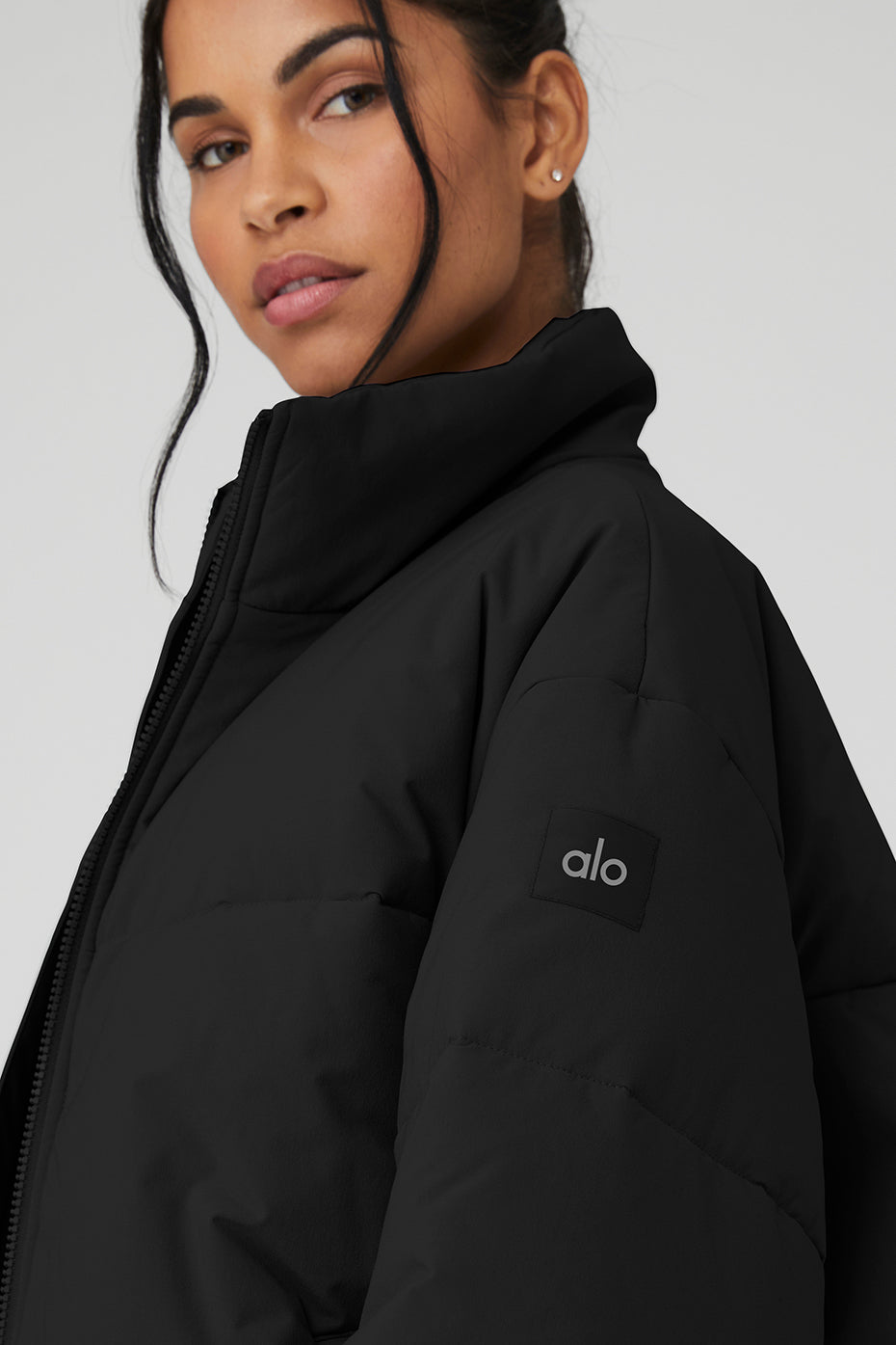 Stretch Woven Street Puffer