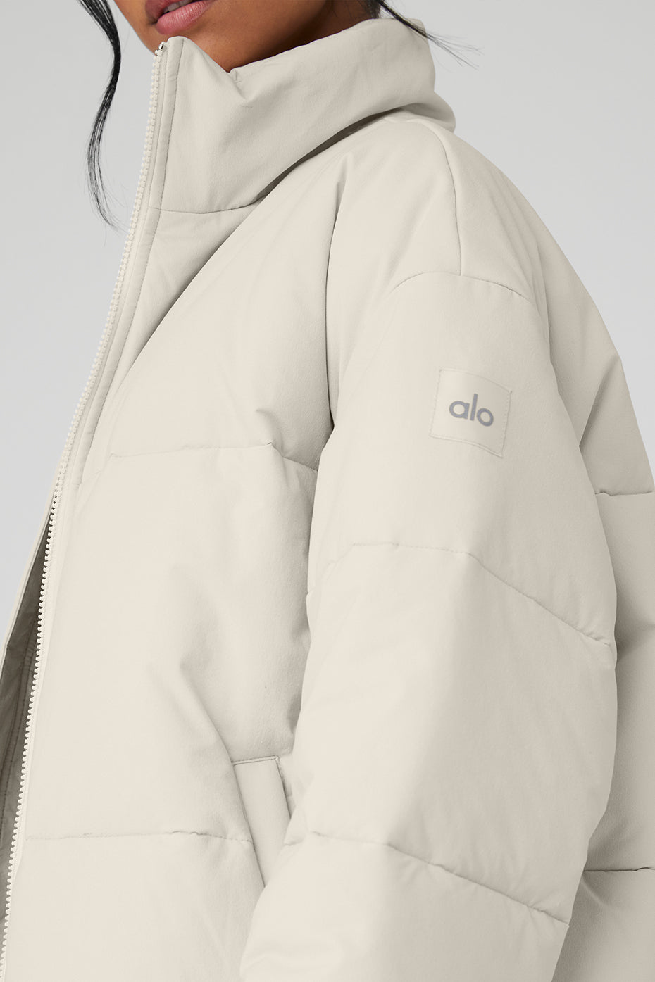 Stretch Woven Street Puffer