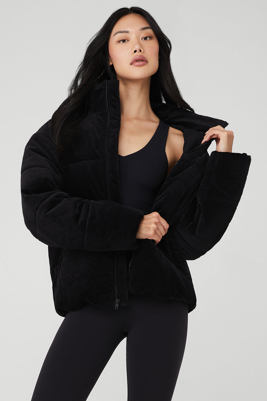 Corduroy Stage Puffer
