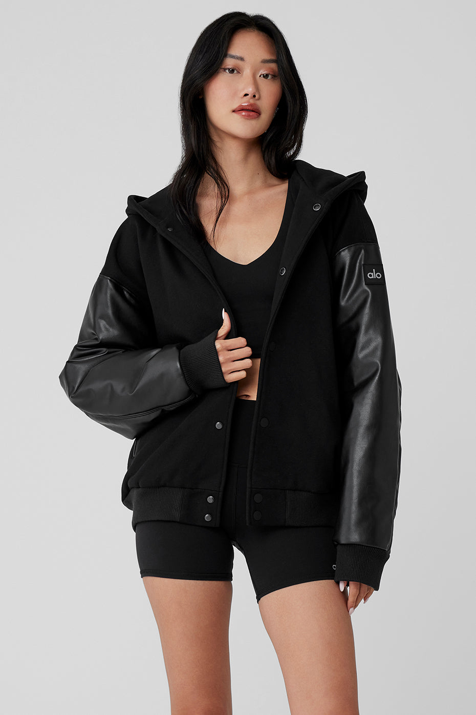Select Hooded Bomber Jacket