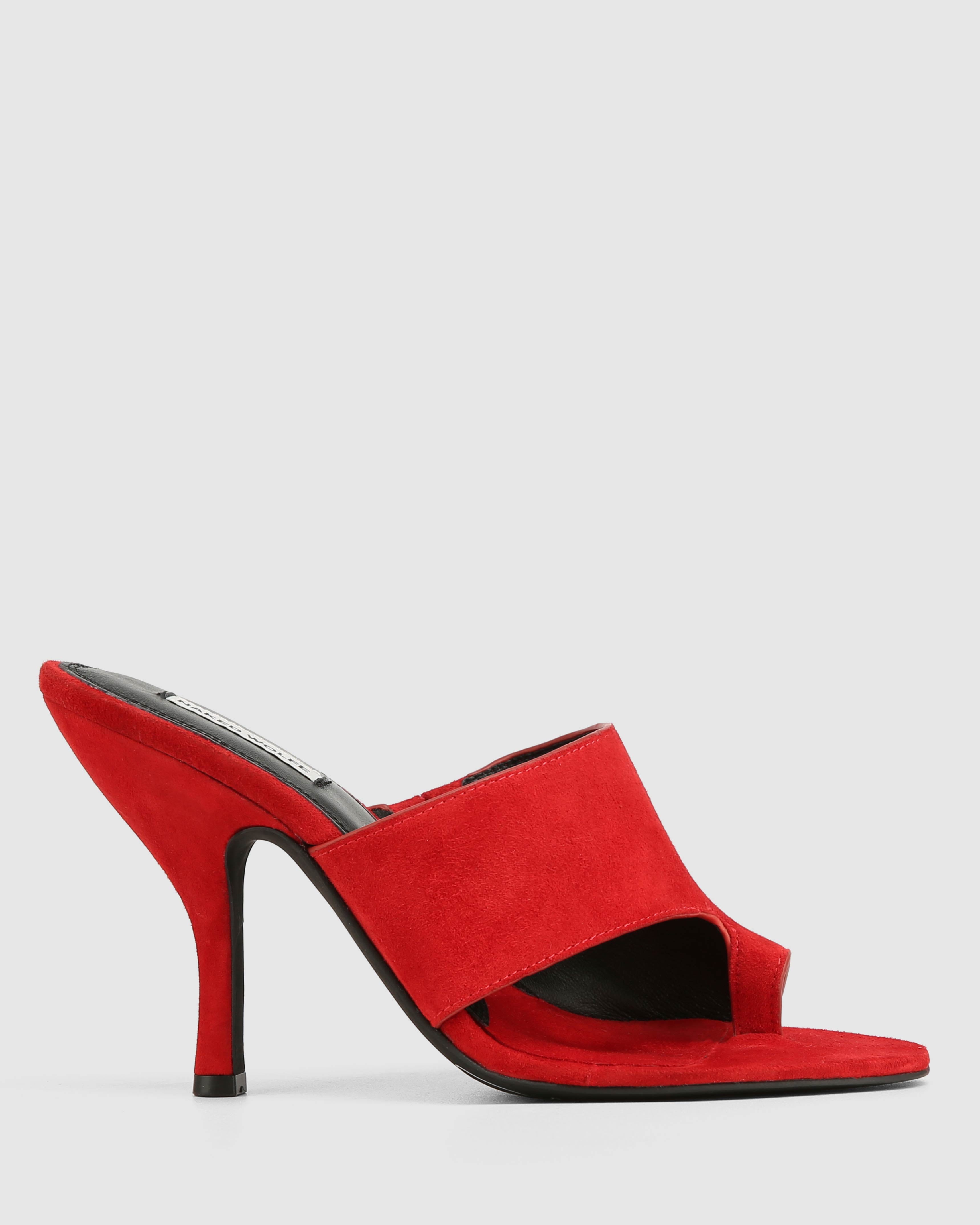 Maxime Red Suede