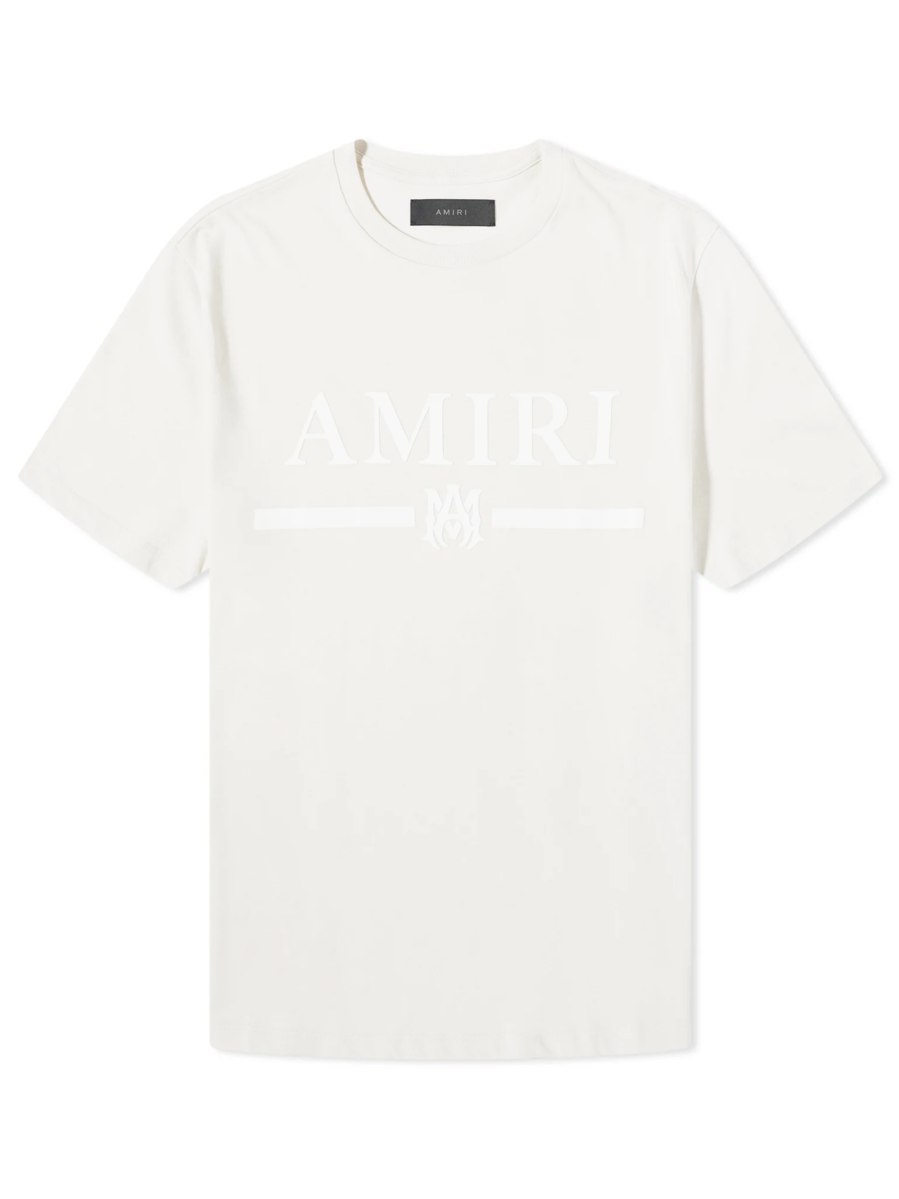AMIRI MA BAR LOGO TEE ALABASTER