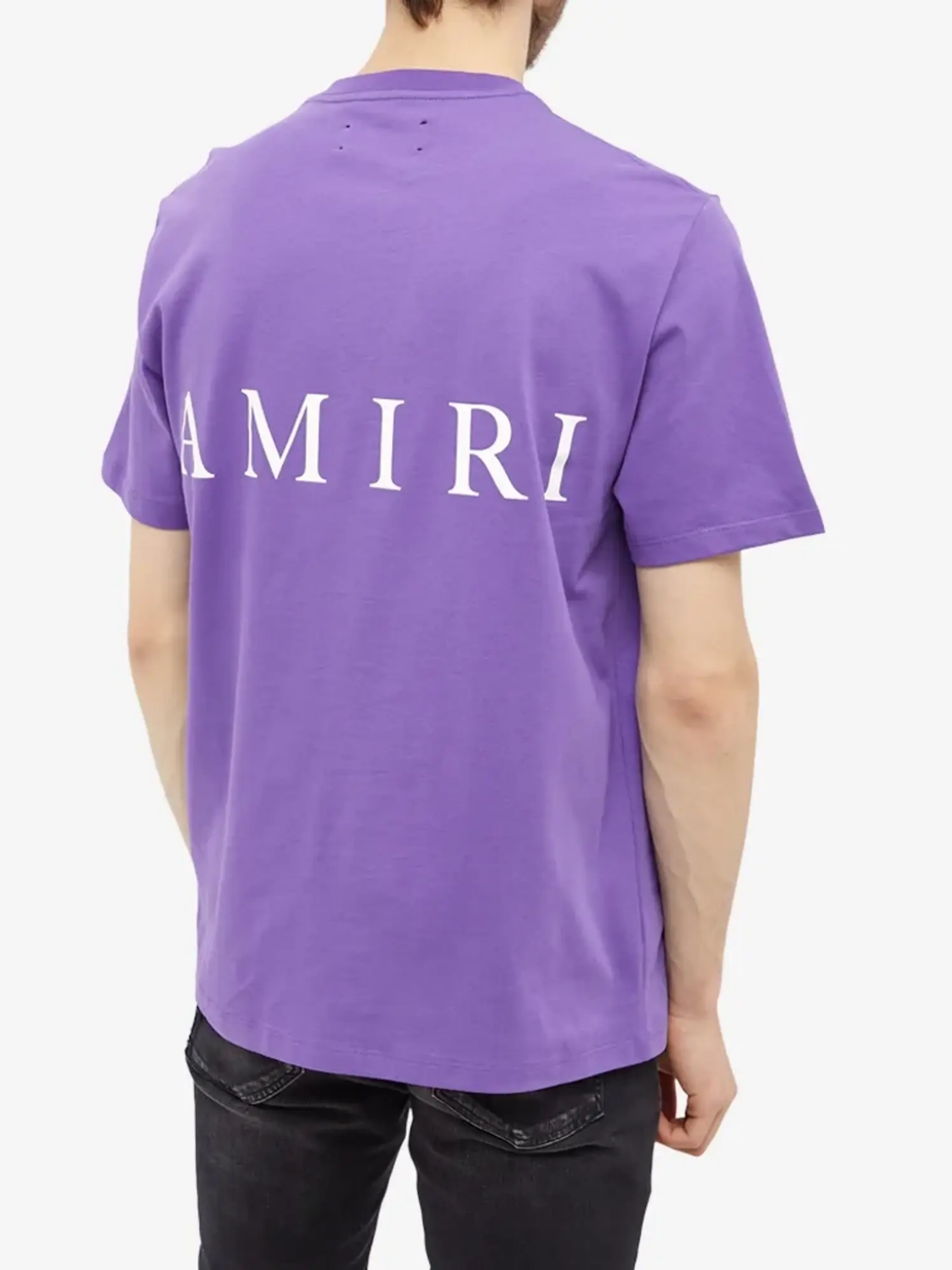 AMIRI MA LOGO TEE PURPLE
