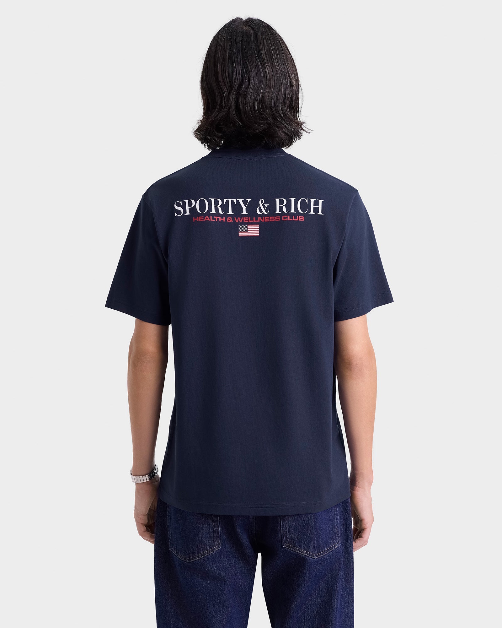 Nautical T-Shirt - Navy/White