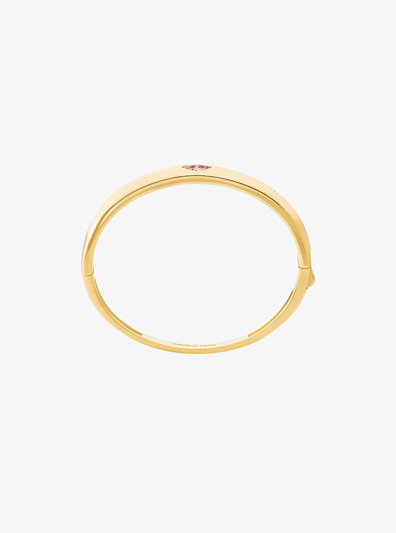 Oval Stone Bangle
