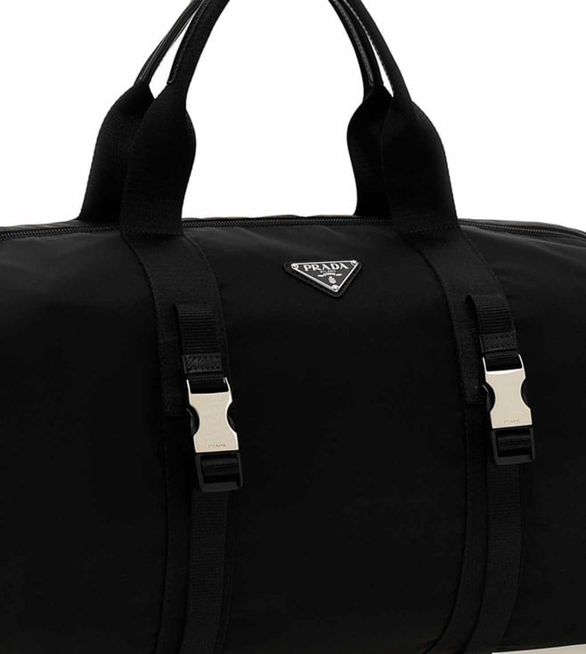 Black Logo Duffle Bag