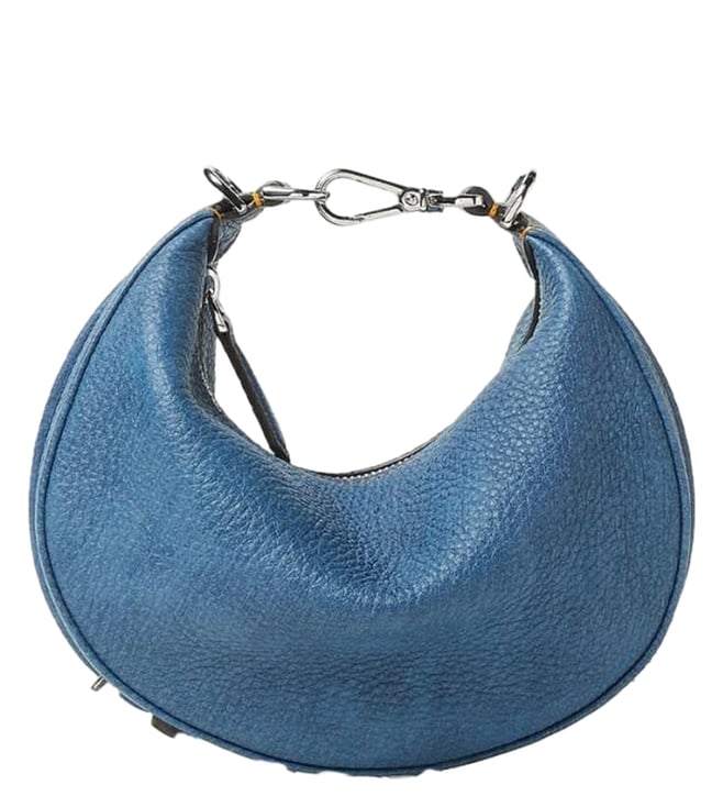 Fendi Blue Fendigraphy Mini Cross Body Bag