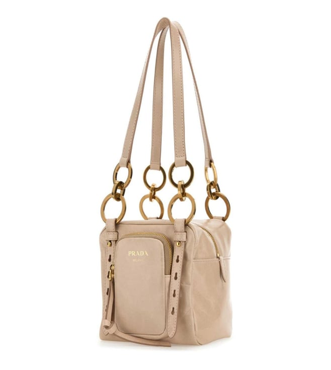 Light Pink Dangle Mini Shoulder Bag