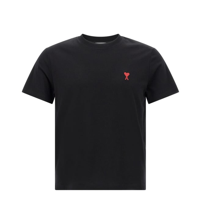 Black Cotton T-Shirt