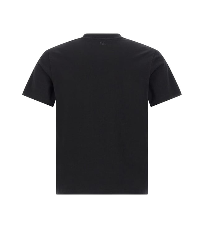 Black Cotton T-Shirt