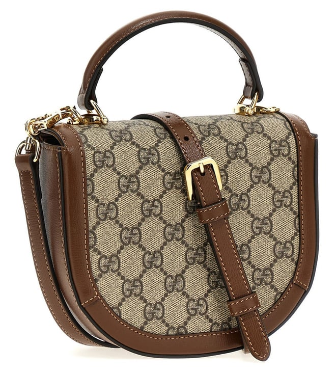 Brown Horsebit 1955 Satchel