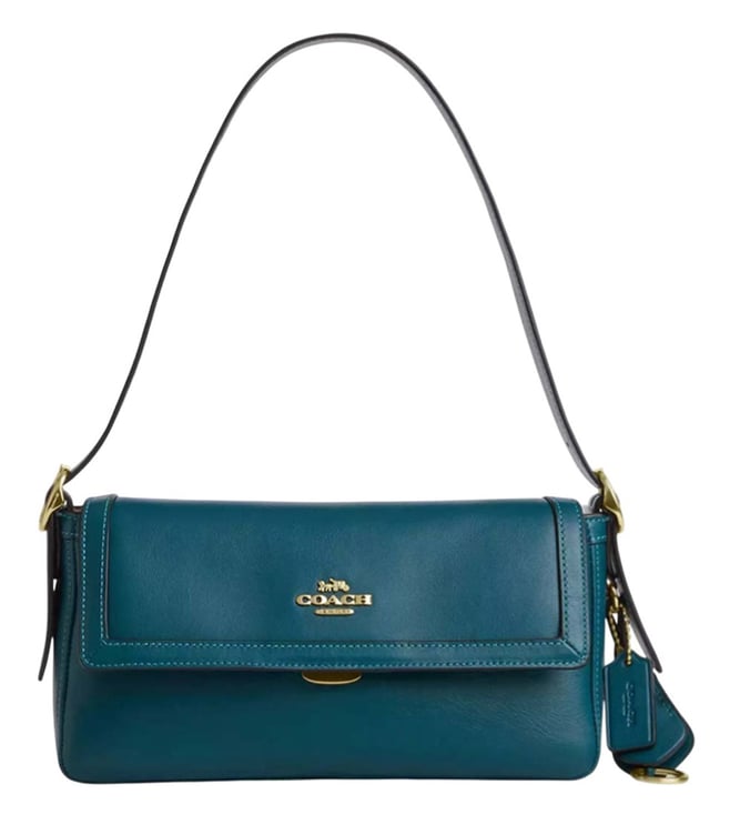 Teal Etta Small Shoulder Bag